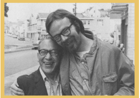 Moineddin Jablonski with Murshid Samuel Lewis